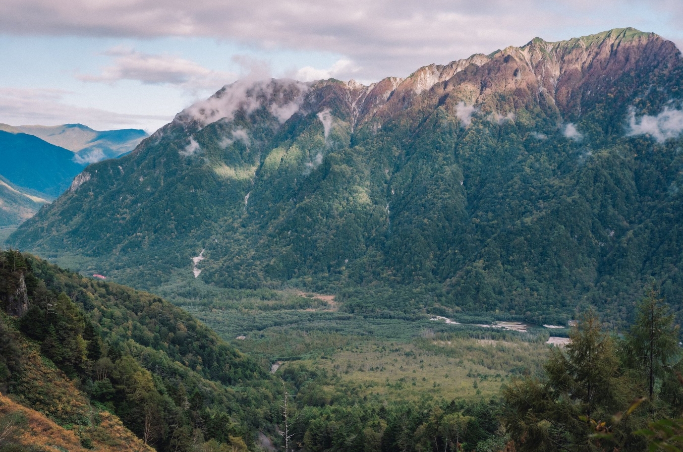 山の風景