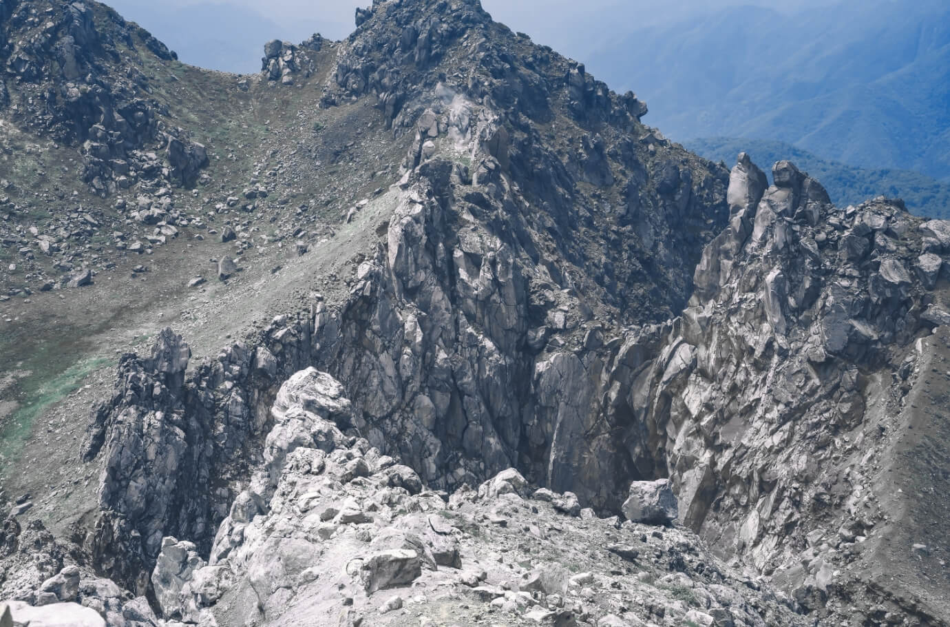 山の風景